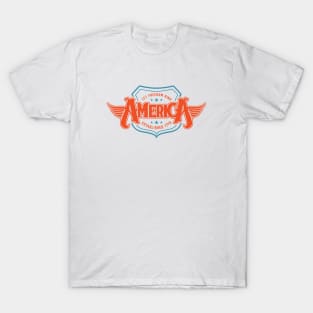 America - Shield Design (Full Color) T-Shirt